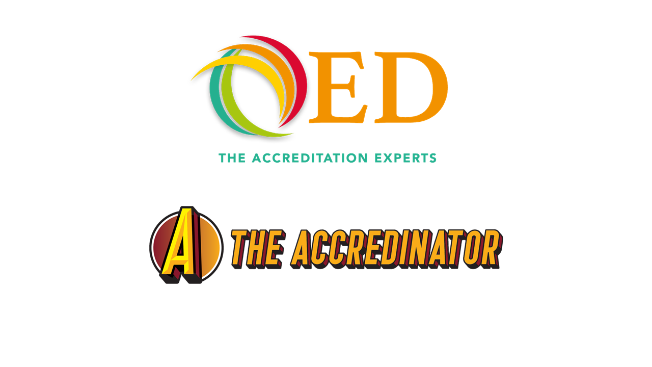 QED Accredinator combined logos